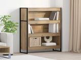 Book Cabinet Artisian Oak 80 x 30 x 121 cm Engineered Wood 886419