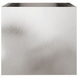 Planter Silver 32x30x29 cm Stainless Steel 841543