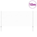 Welded Wire Fence 10 x 1 m Hot-Dip Galvanised Steel 3336964