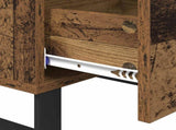 Bedside Cabinet Old Wood 40 x 40 x 66 cm Engineered Wood 882143
