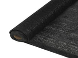 Privacy Net HDPE 2x25 m Black 45238