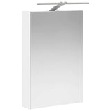 Bathroom Cabinet Set 5 pcs White Engineered Wood 3406271