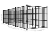 Outdoor Dog Kennel 450x150x185 cm 170892