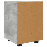 Bedside Table Concrete Grey 30.5 x 30 x 43 cm Engineered Wood 888803