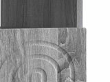 LED TV Cabinet Grey Sonoma Engineered Wood 896331