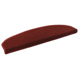 Self-adhesive Stair Mats 15 pcs Bordeaux Red 80 x 24.5 x 3.5 cm 42038649