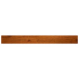 Window Sills 2 pcs Brown 140 x 15 x 2 cm Solid Oak Wood 42049974
