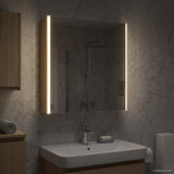 Bathroom Mirror Cabinet Sonoma Oak 63.5 x 15.5 x 70 cm 889241
