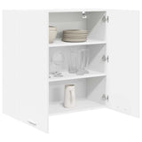 Hanging Cabinet White 80 x 31 x 80 cm Engineered Wood 884282