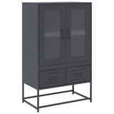Highboard Anthracite 68x39x111.5 cm Steel 853364
