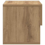 Wall-mounted Bedside Cabinet Artisian Oak 856822