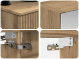 Bathroom Furniture Set 6 pcs Artisan Oak 3407118