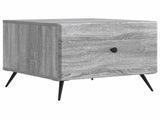 Coffee Table Grey Sonoma 49 x 50 x 40 cm Engineered Wood 895661