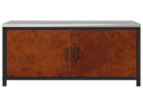 Kitchen Storage HATTEM Rusty 90 x 50 x 53 cm Steel 875002