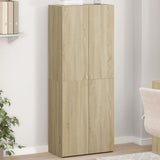 File Cabinet Sonoma Oak 60x32x153 cm Engineered Wood 3276646