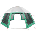 ZNTS Pool Tent with Removable Fly & Mesh Walls Sea Green 510x510 cm 4100635