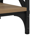 Coffee Table Artisan oak 80 x 45 x 45.5 cm Engineered wood 875732