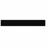 Luxury Basin with Faucet Hole Matt Black 60x46 cm Ceramic 147030