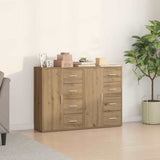 Sideboard 2 pcs Artisan Oak 60 x 31 x 84 cm Engineered Wood 3334312