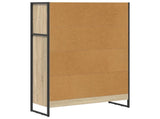 Book Cabinet Sonoma 80 x 30 x 121 cm Engineered Wood 886415