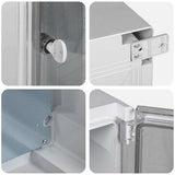 Control Cabinet Grey 32 x 13 x 30 cm ABS Plastic 4106507