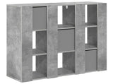 Sideboard with Drawer Concrete Grey 88.5 x 29 x 84.5 cm 8000487