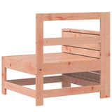 Garden Armrest Sofa with Side Table Solid Wood Douglas 844881