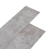 Self-adhesive PVC Flooring Planks 5.21 m 2 mm Earth Grey 330194