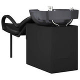 Shampoo Chair Height Adjustable Black 63 x 141 x 92 cm PVC 42009070