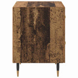 Bedside Cabinet with Drawer 2 pcs Old Wood 40 x 35 x 47.5 cm 881978