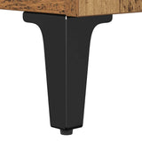 Coffee Table Old Wood 80 x 80 x 36.5 cm Engineered Wood 881183