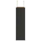 Paper Bags 250 pcs with Handles Black 32x12x42 cm 4101872