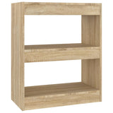 Book Cabinet Sonoma oak Engineered wood Medium Book Cabinet 811649