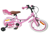 Kids Bike 16 Inches for 4-6 Years Old Light Pink 42009421