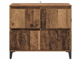 Sideboard Old Wood 60 x 35 x 70 cm Engineered Wood and Iron 881266