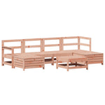 7 Piece Garden Sofa Set Solid Wood Douglas Fir 3250990