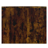 Coffee Table Smoked Oak 90x50x41.5 cm Engineered Wood 813029