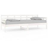 Day Bed without Mattress White Solid Wood Pine 80x200 cm 820363