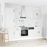 7 Piece Kitchen Cabinet Set Kalmar White Engineered Wood 3314761