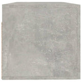 Wall Cabinet Concrete Grey 100x36.5x35 cm Engineered Wood 812946