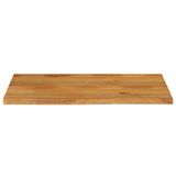 Table Top Live Edge 100x60x3.8 cm Solid Wood Mango 370598