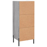 Sideboard Grey Sonoma 34.5x34x90 cm Engineered Wood 830458