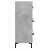 Sideboard Concrete Grey 69.5x34x90 cm Engineered Wood 827856