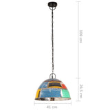 Industrial Vintage Hanging Lamp 25 W Multicolour Round 41cm E27 320545