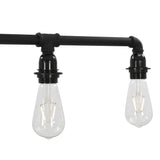 Ceiling Lamp Black 5 x E27 Bulbs 281629