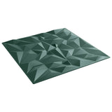 Wall Panels 24 pcs Green 50x50 cm XPS 6 m Amethyst 4100058