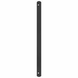 Window Grille 115 x 60 cm Powder-Coated Steel Black 42020565