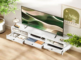 Multi-Storage Minimal TV Stand - White T3398P344833