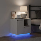 Bedside Cabinet 2 pcs White 50 x 34.5 x 50 cm Engineered wood 869579