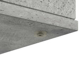 Fireplace Surround Concrete Grey 100 x 20 x 100 cm 8006618